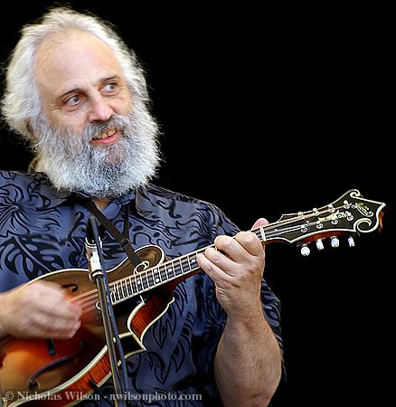 David Grisman performs with his Bluegrass Experience band on the main stage Saturday afternoon