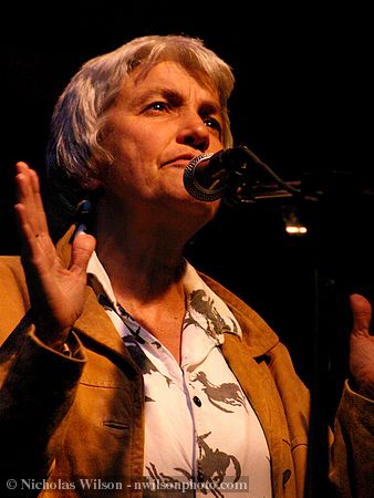 Cris Williamson performs in the Kate Wolf song set