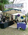 Gypsy Kat Designs wire jewelry and sculpture booth