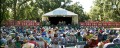 Panoramic view of the main stage as The Kennedys play the first set of the festival.
