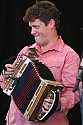 Dirk Powell of Balfa Toujours on Cajun accordion as guest with Laurie Lewis band