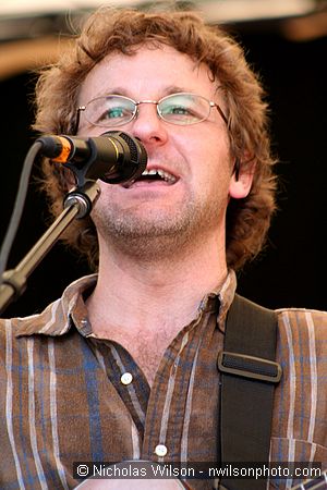 Railroad Earth lead singer and guitar player Todd Sheaffer