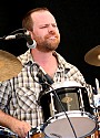 Railroad Earth drummer Carey Harmon
