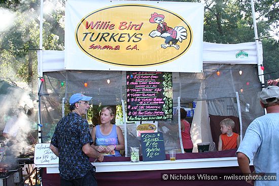 Willie Bird Turkeys booth