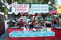 Garlic Fries and Greek food booth