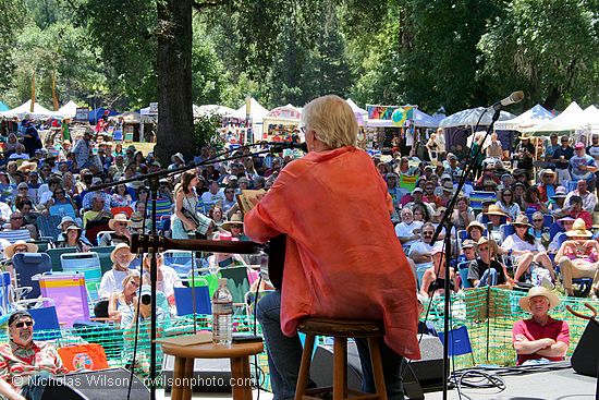Rosalie Sorrels on the Main Stage Saturday at noon