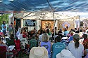 Songwriter's Circle at the Revival Tent Saturday with Nina Gerber, Eliza Gilkyson, Kenny Edwards, Eric Lowen, Dan Navarro and friends.