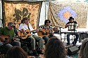Songwriter's Circle at the Revival Tent Saturday.  Kenny Edwards, Eric Lowen, Dan Navarro and Phil Parlapiano.