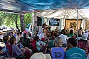 Songwriter's Circle at the Revival Tent. Part 1 of a panoramic series.