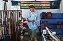 Rex Clements Handcarved Leather booth