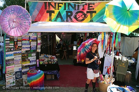 Infinite Tarot booth