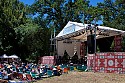 Main stage of the Kate Wolf Memorial Music Festival 2010 at noon on Saturday