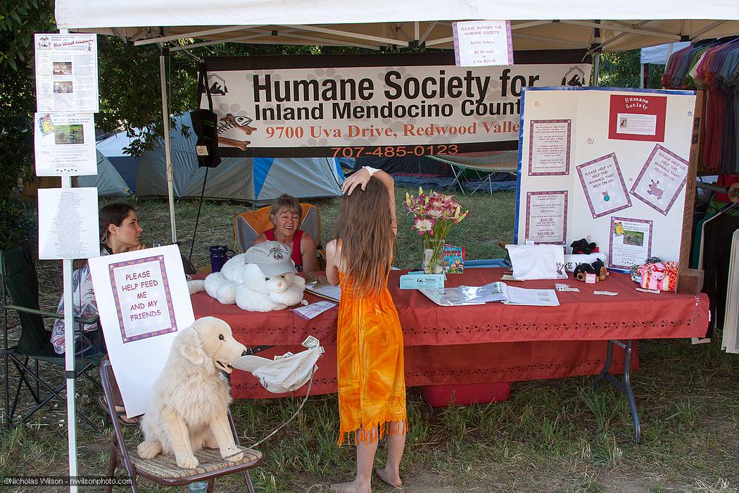 Humane Society booth