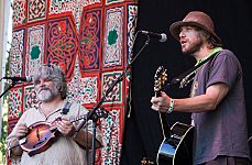 Todd Snider with Vince Herman of Great American Taxi