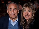 Festival sponsor Maurice Kanbar with MFF Party Coordinator Sally Stewart at the 2009 opening reception.