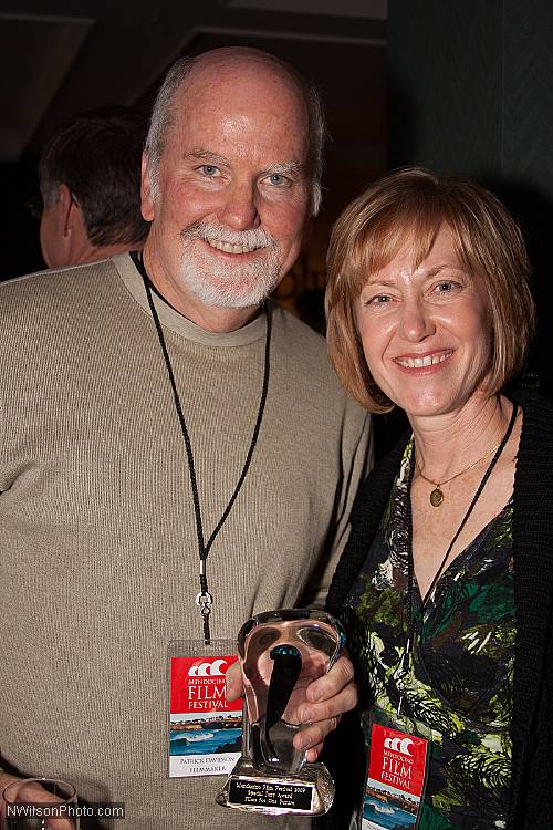 Winners of the  Mendocino Film Festival 2009 Special Jury Award, filmmakers Patrick and Roberta Davidson