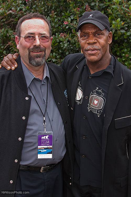 Danny Glover and MFF co-founder Keith Brandman.
