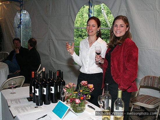 Fine wines for the opening reception were provided by several Fetzer family wineries including Saracina Vineyards.