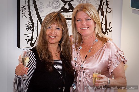 Sally Stewart and Jennifer Taylor organized and hosted the filmmaker party.