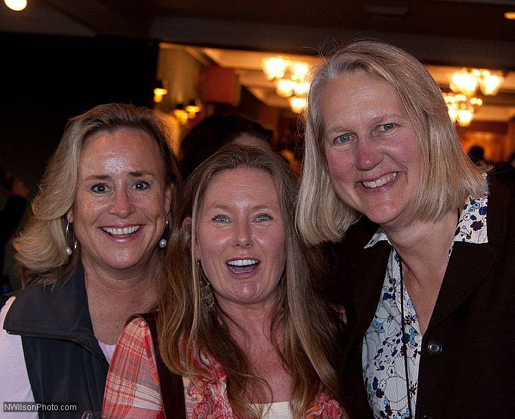 MFF Vice President Ann Walker and two more lovely ladies at the Hill House.