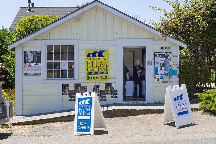 The MFF box office was located at Flockworks Studio on Kasten Street until moving to Crown Hall when the festival opened.