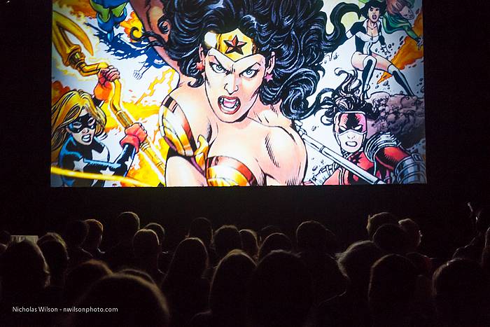 The MFF's 7th season opened with a free showing for Mendocino High School students of "Wonder Women: The Untold Story of American Superheroines."