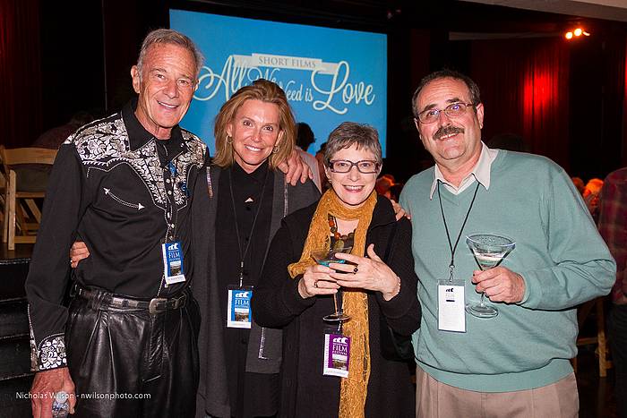 Richard Miller and Jolee Henry with MFF co-founders Judith and Keith Brandman.