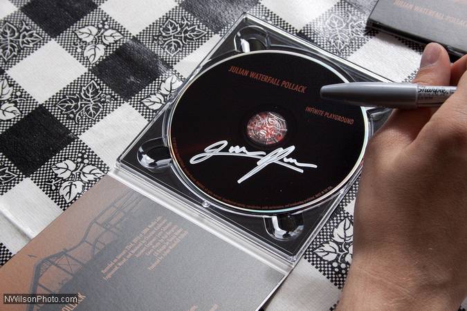Julian Pollack's CD with autograph