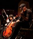Michele Kwon, cello, and Keith Lawrence, viola, of Quartet San Francisco.