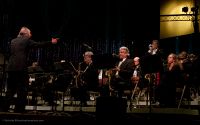 Allan Pollack leads the MMF Jazz Big Band.