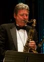 Greg D'Augelli solos with the Big Band