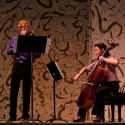 Kevin Rogers and Grace An performed a Kodaly duo during the MMF Emerging Artists concert.
