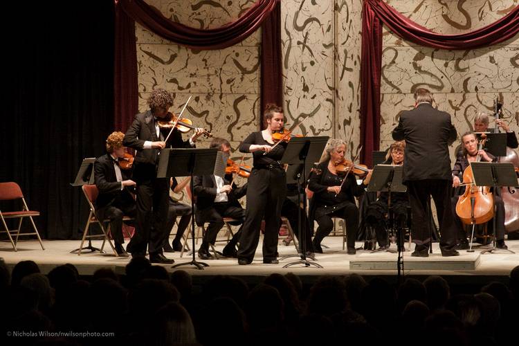 The Festival Chamber Orchestra.