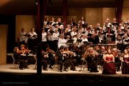The full orchestra and chorus of the Mendocino Music Festival 2011