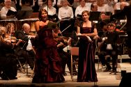 Carrie Hennessey and Erin Neff sing the Domine of Mozart's Grand Mass.
