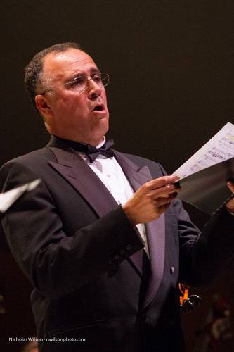 Baritone Hector Vasquez performs Mahler's Song of the Earth with the Mendocino Music Festival Orchestra.