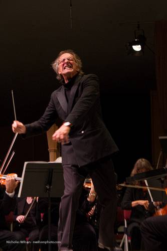 Maestro Allan Pollack in this rapid-fire sequence conducts the climax of Mussorgsky's Pictures at an Exhibition with the MMF Orchestra to end the 2012 season, the festival's 26th year.