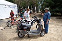 Electric scooters and motorcycles at SolFest 2007