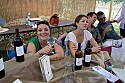 A booth at the SolFest 2007 wine tasting event
