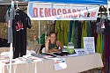 Democracy Now! booth at SolFest 2007.
