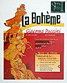 Program front cover for Opera Fresca's April 2006 production of Giacomo Puccini's La Bohme. Graphic design by Micaela Carr.