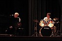 Max Forseter and drummer Richard Pacileo appeared with Bill Irwin Live at Cotton Auditorium, Fort Bragg CA