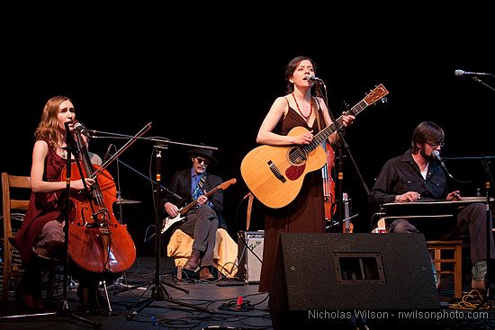 The Blushin' Roulettes, Mar 7, 2010, at Cotton Auditorium, Fort Bragg, California.