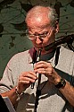 A jazz double bill in the big tent featured pianist Philip Aaberg and reed player Paul McCandless.