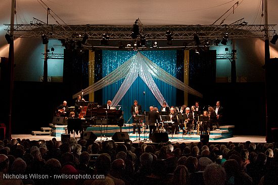 Big Band Jazz night at Mendocino Music Festival 2010
